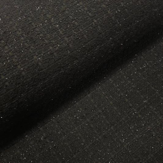 Bouclé Stoff Noir Étoilé CSM-STOFFE