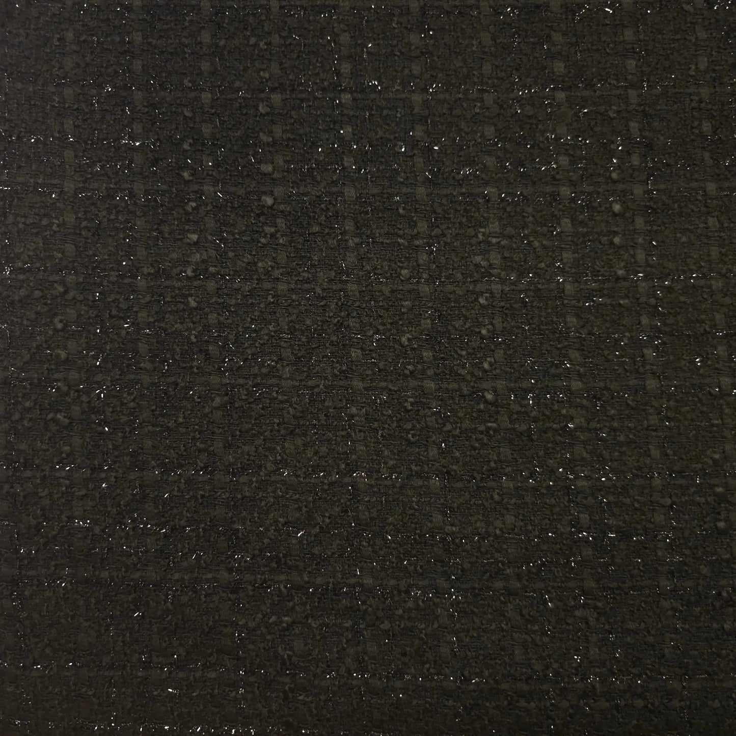 Bouclé Stoff Noir Étoilé CSM-STOFFE