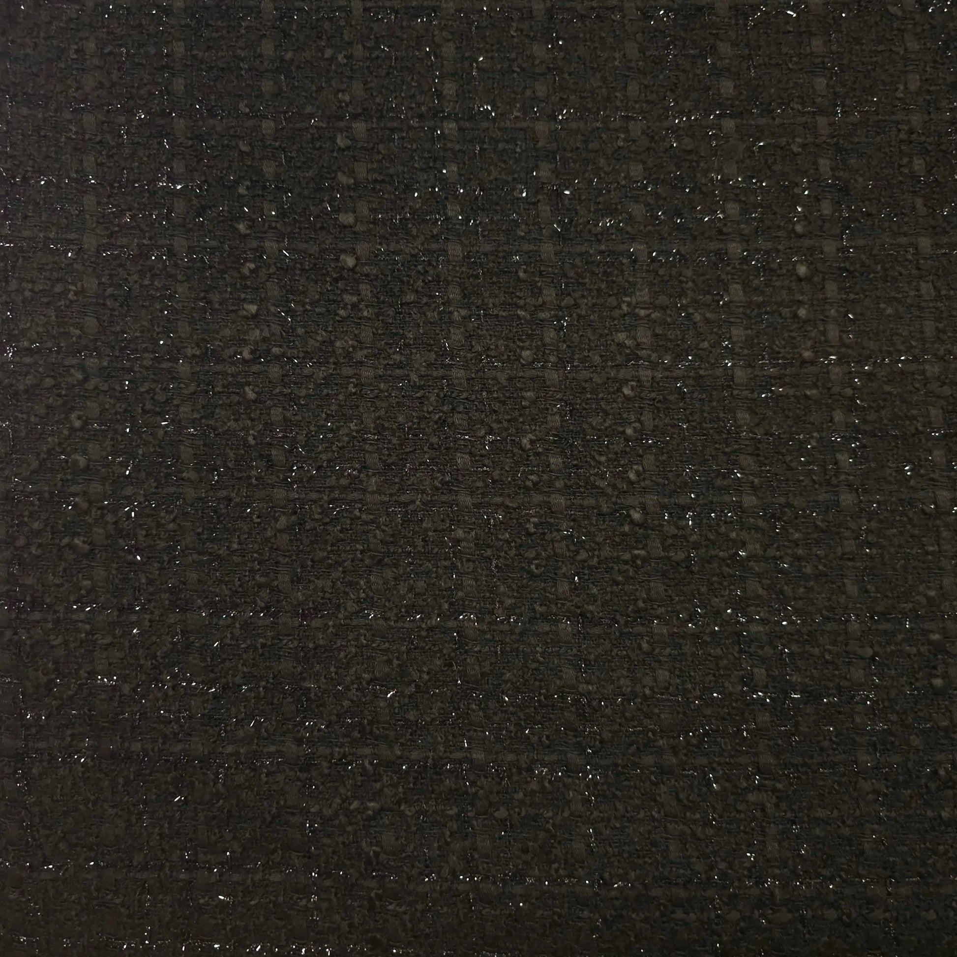 Bouclé Stoff Noir Étoilé CSM-STOFFE