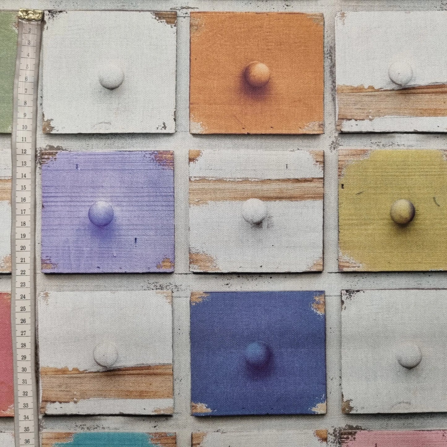 Canvas - Schubladen Muster CSM-STOFFE
