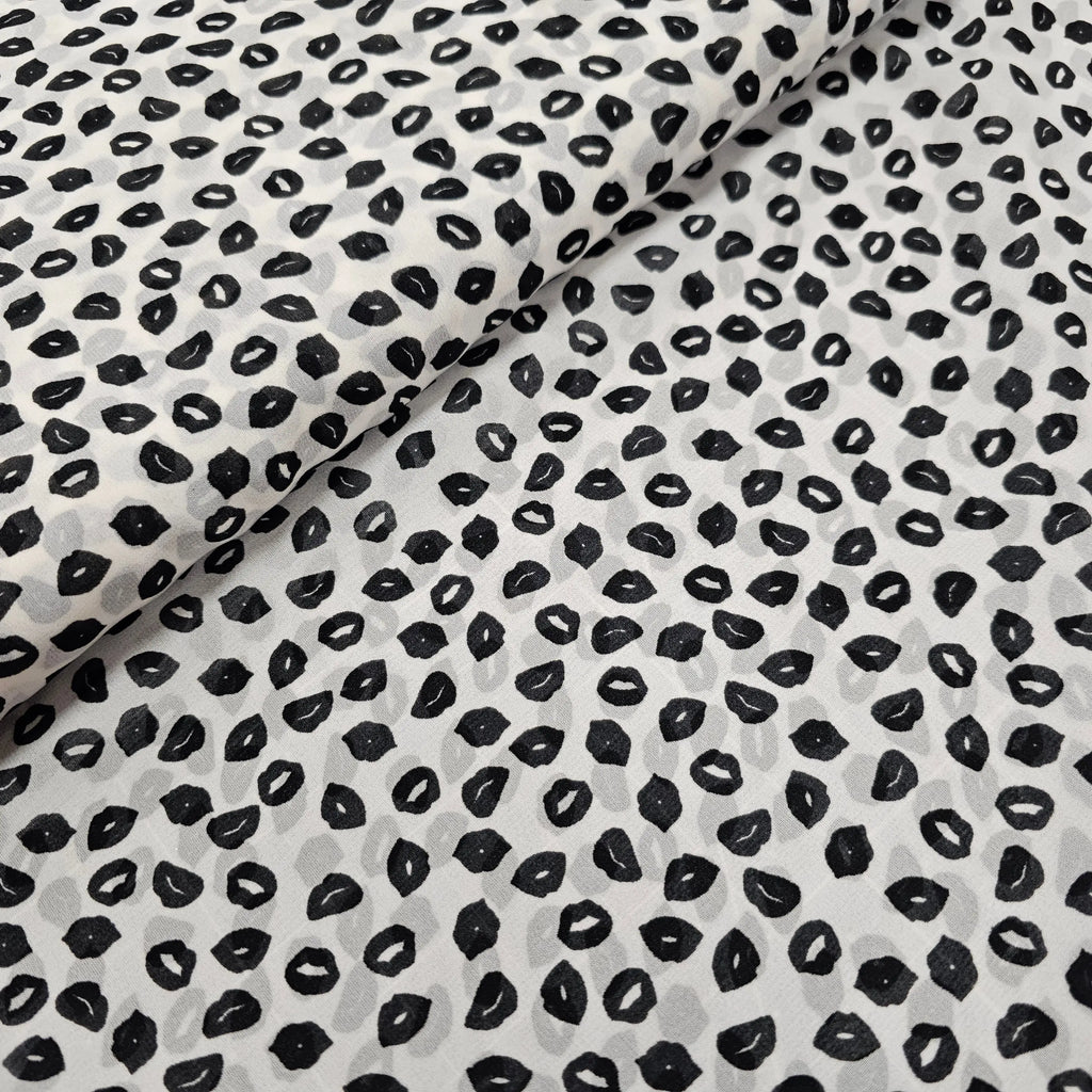 Chiffon Kuss Muster CSM-STOFFE