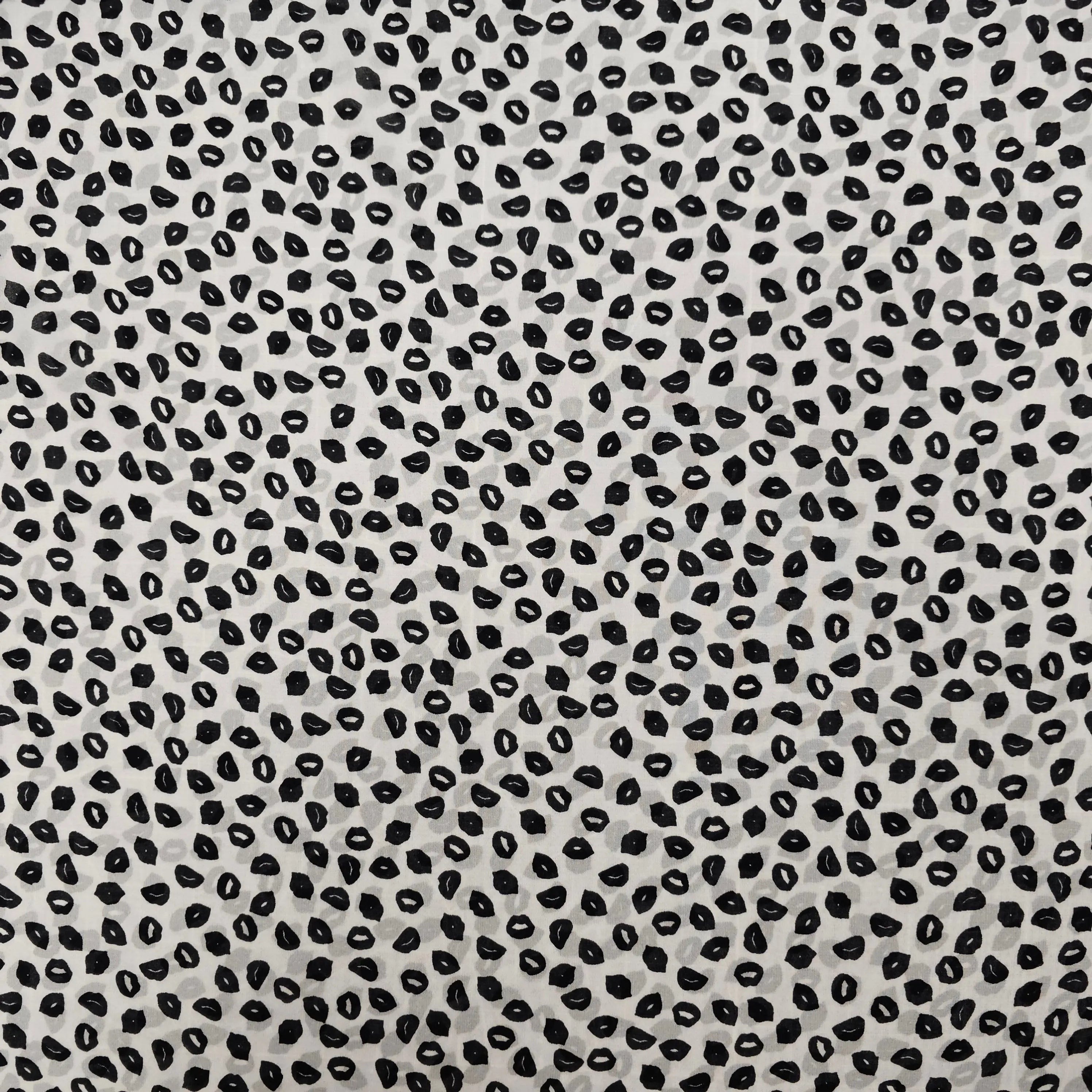 Chiffon Kuss Muster CSM-STOFFE
