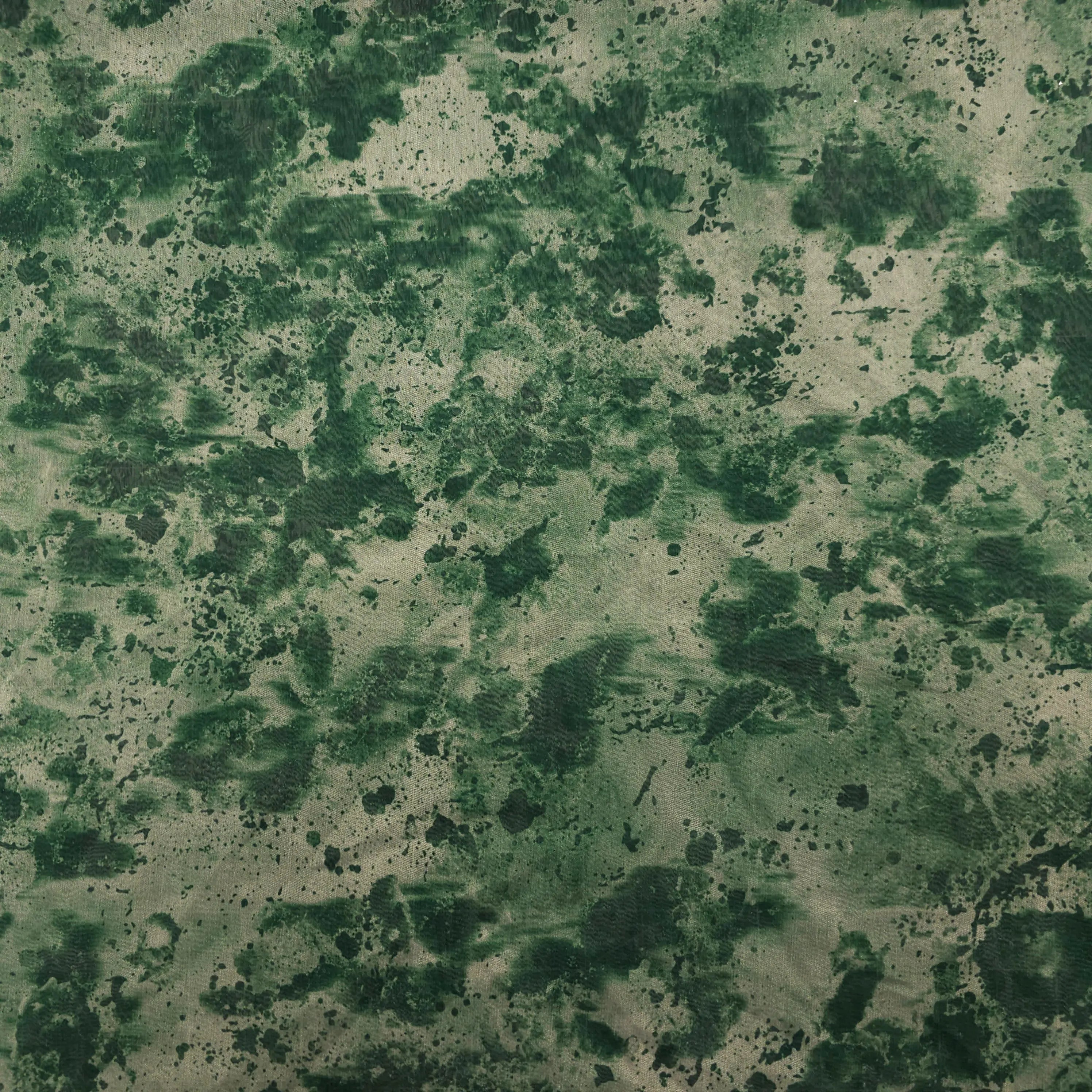 Chiffon grün Batik-Muster CSM-STOFFE