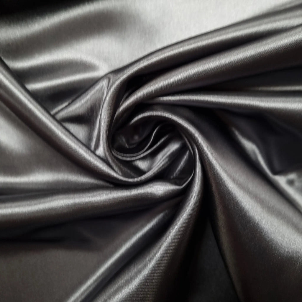Satin dunkelgrau 210 cm 
