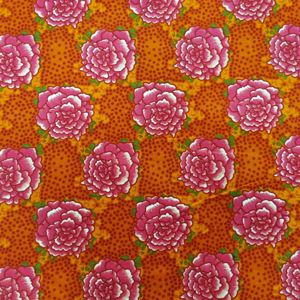 Cord mit Blumenmuster