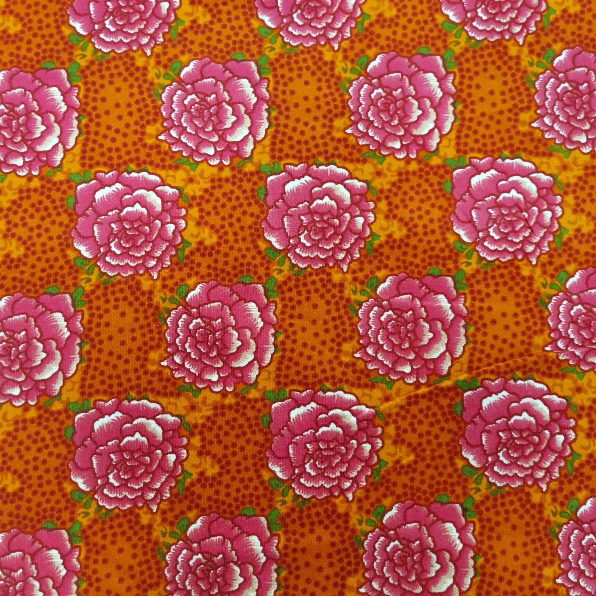 Cord mit Blumenmuster