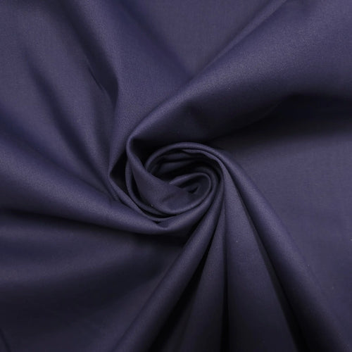 Fester Stretch Baumwollstoff uni blau CSM-STOFFE