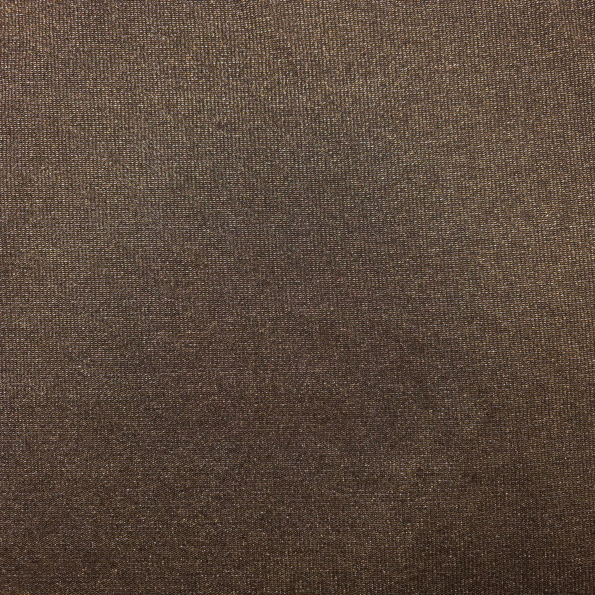 Glitzerstoff braun CSM-STOFFE