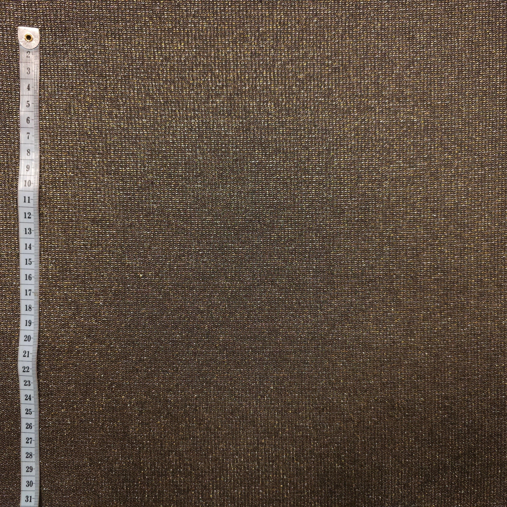 Glitzerstoff braun CSM-STOFFE