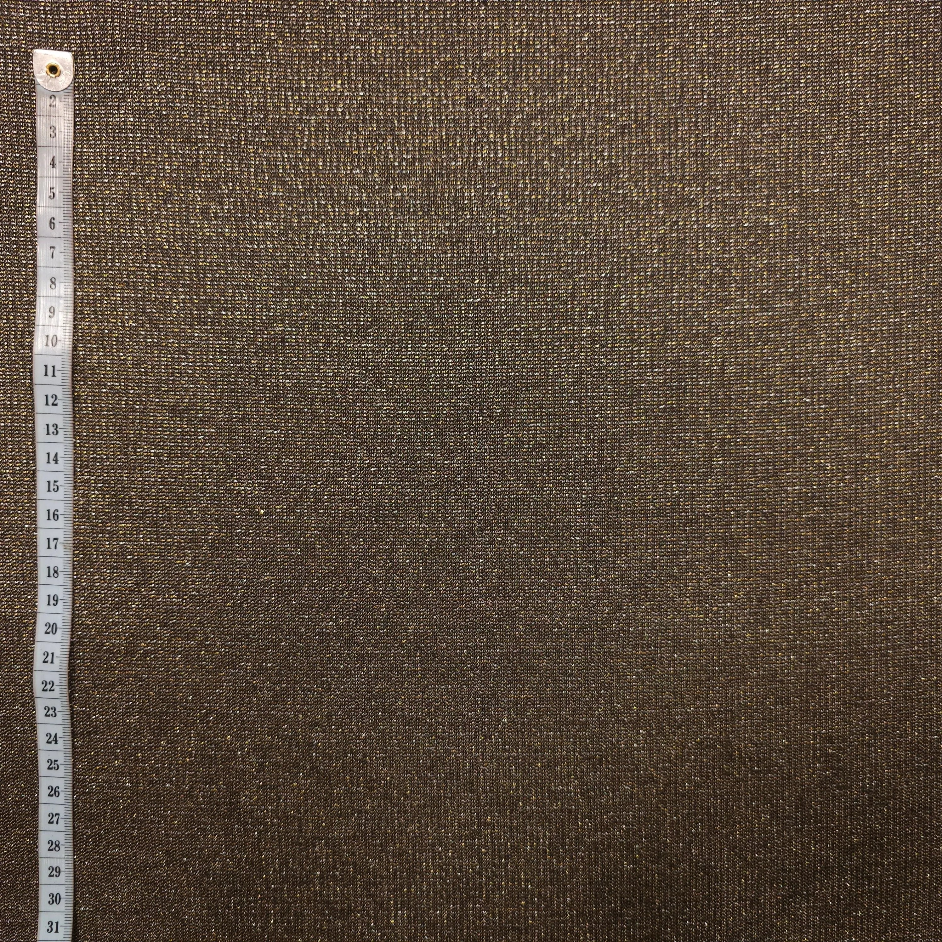 Glitzerstoff braun CSM-STOFFE