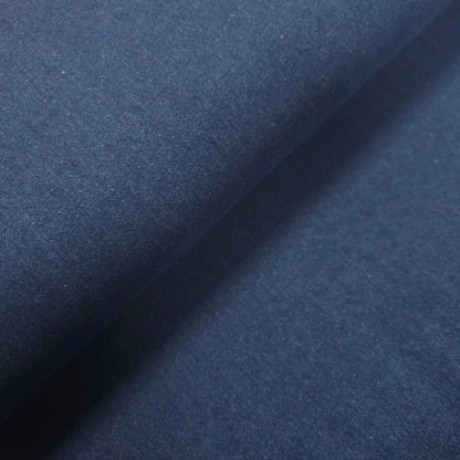 Jeansstoff uni blau CSM-STOFFE