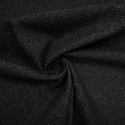 Jeansstoff uni schwarz CSM-STOFFE