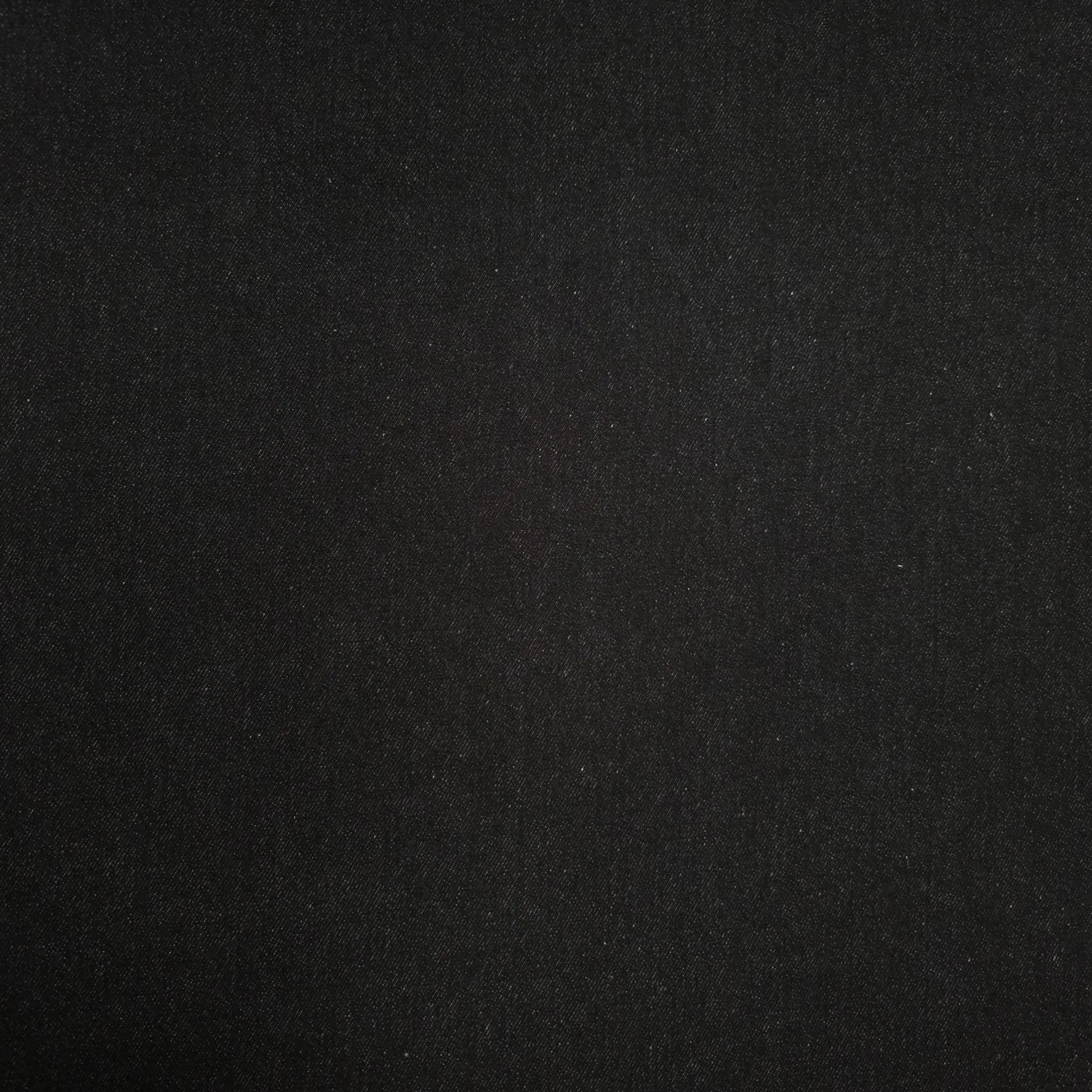 Jeansstoff uni schwarz CSM-STOFFE