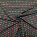 Jersey Stoff gestreift grau CSM-STOFFE