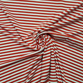 Jersey Stoff gestreift rot weiß CSM-STOFFE