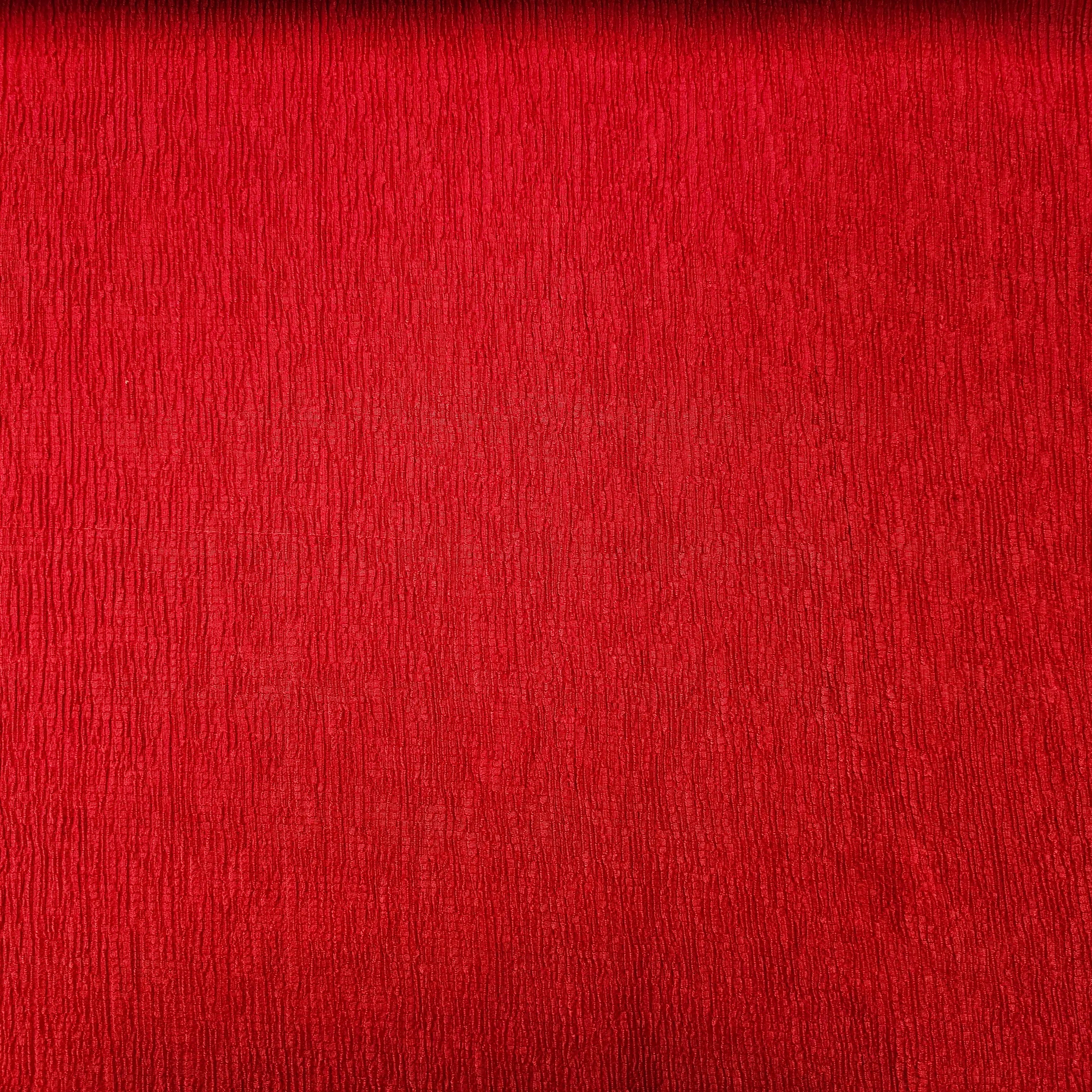 Krinkel Stoff uni rot CSM-STOFFE