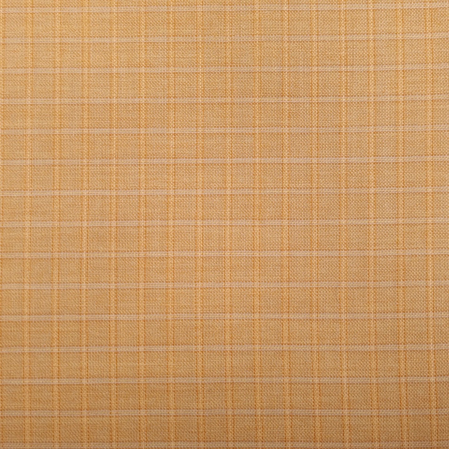 Leichter Schurwollstoff - beige kariert CSM-STOFFE