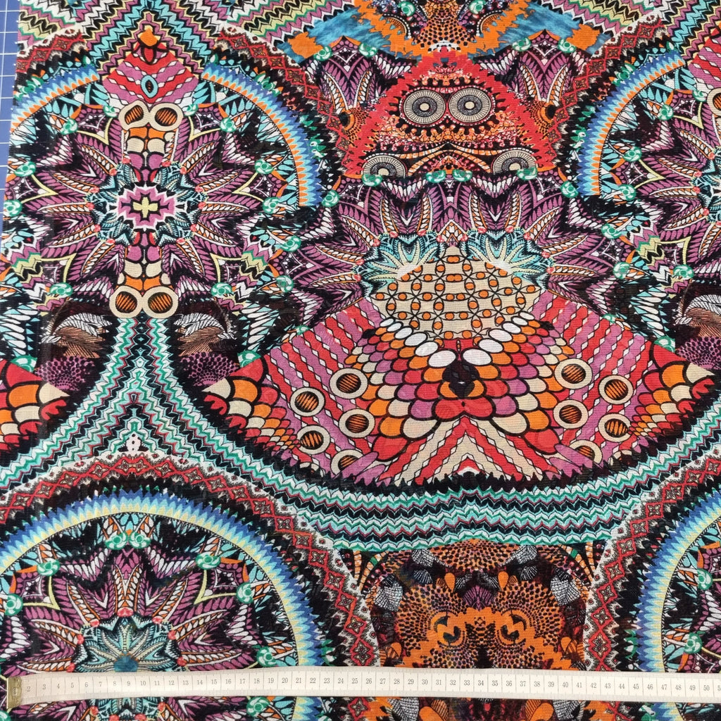 Mesh-Stoff Mandala CSM-STOFFE