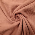 Musselin altrosa Double Gauze CSM-STOFFE