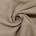 Musselin beige Double Gauze CSM-STOFFE
