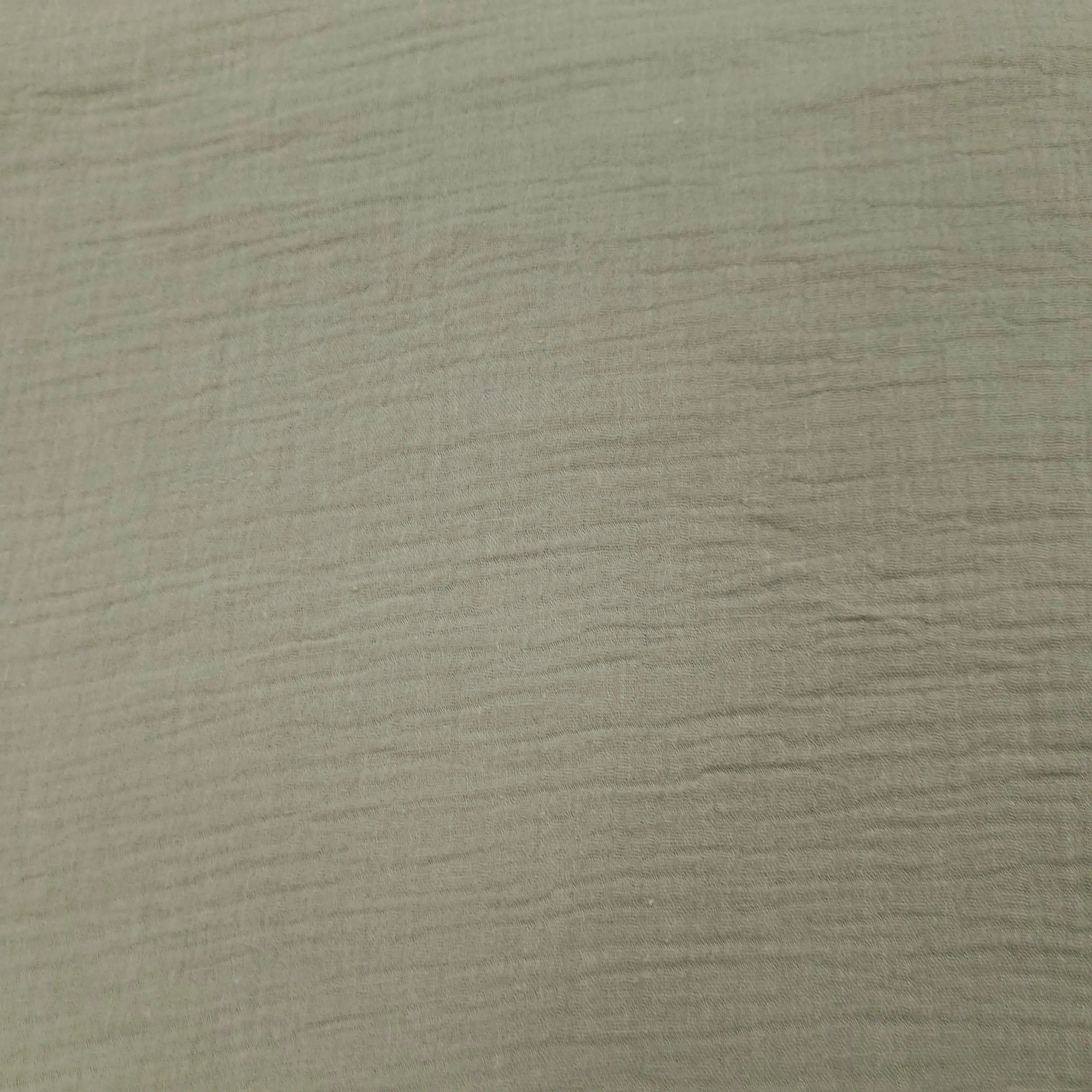 Musselin schilf grün Double Gauze CSM-STOFFE
