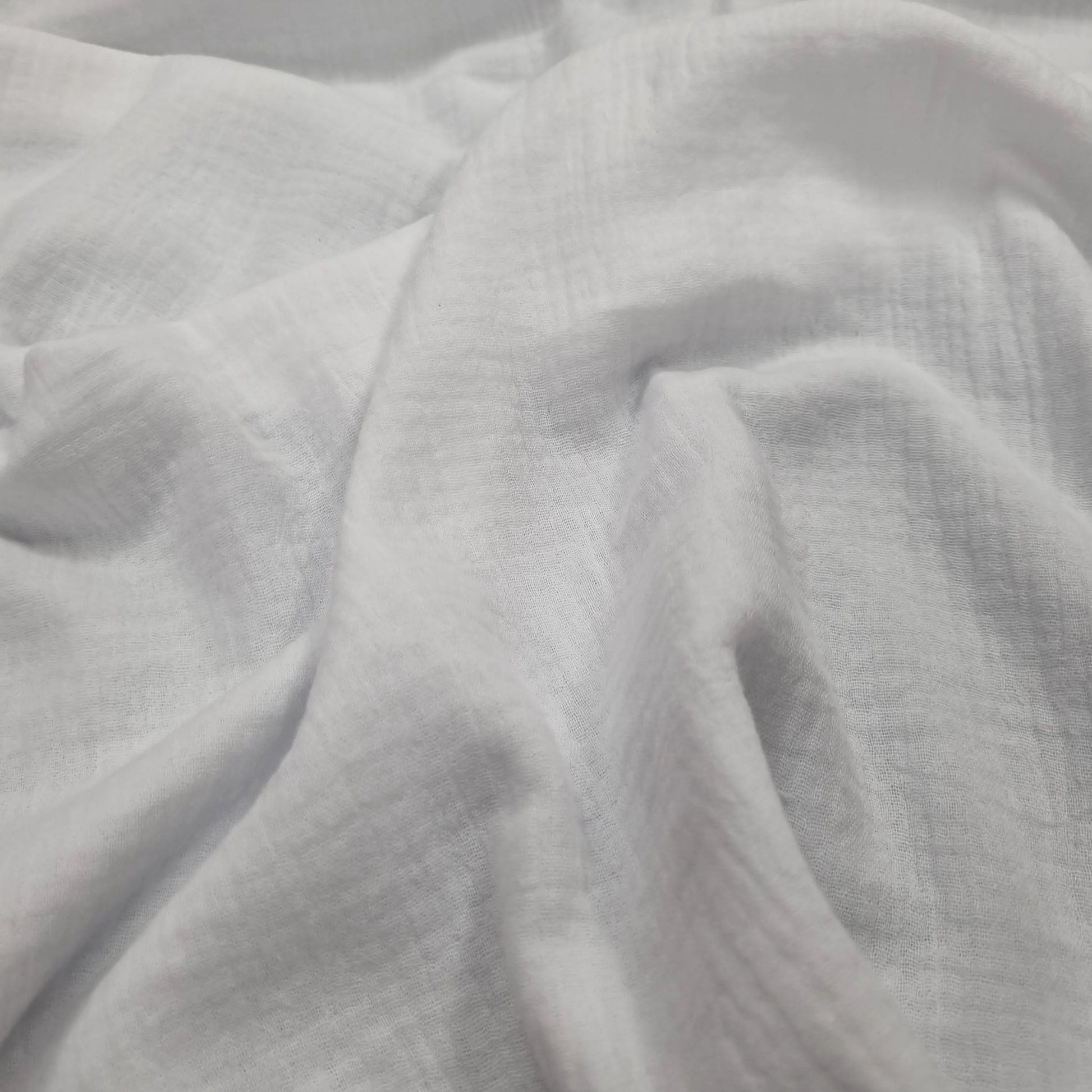 Musselin weiß double gauze
