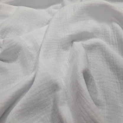 Musselin weiß double gauze