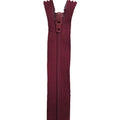 Opti Reißverschluss | nicht teilbar | 15 cm bordeaux CSM-STOFFE
