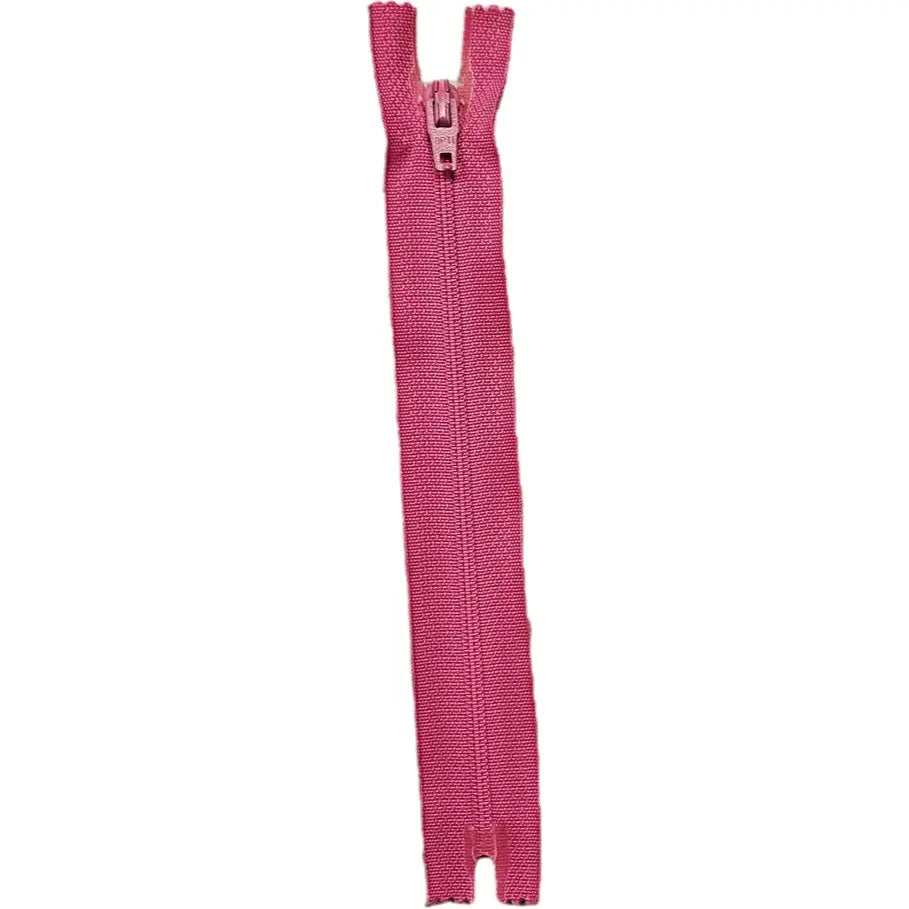 Opti Reißverschluss | nicht teilbar | 15 cm pink CSM-STOFFE