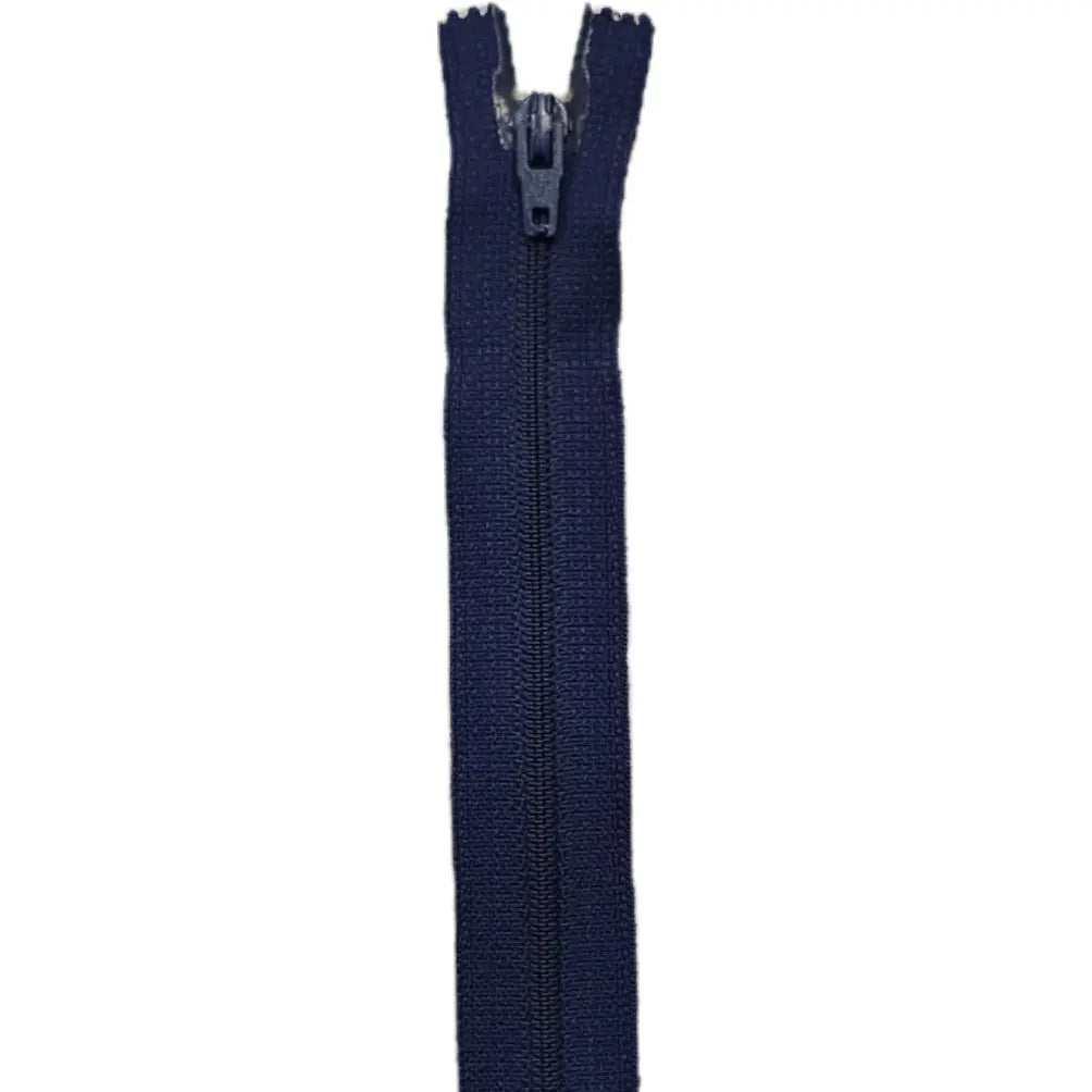 Opti Reißverschluss | nicht teilbar | 18 cm dunkelblau CSM-STOFFE