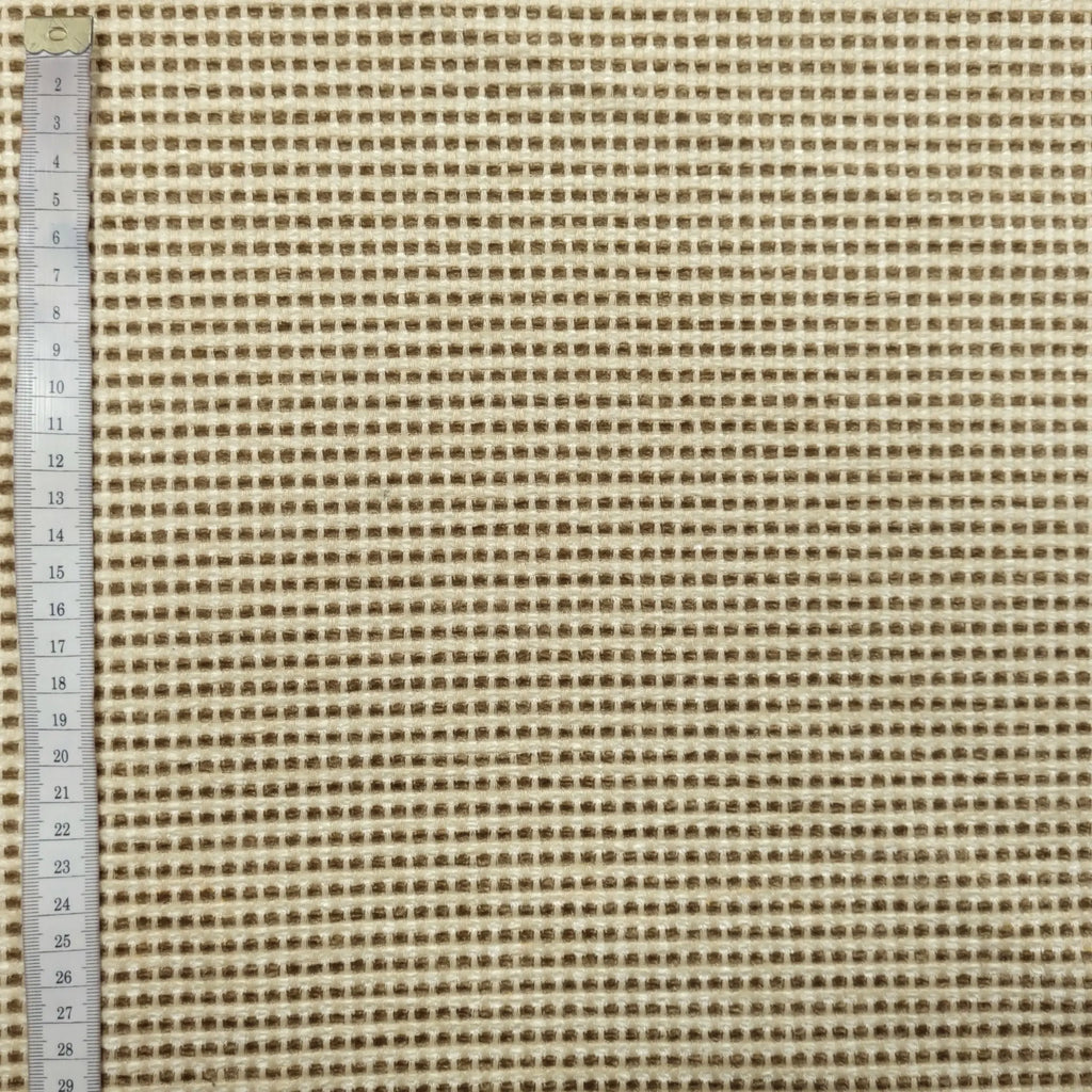 Polsterstoff kariert mit Fleckschutz CSM-STOFFE