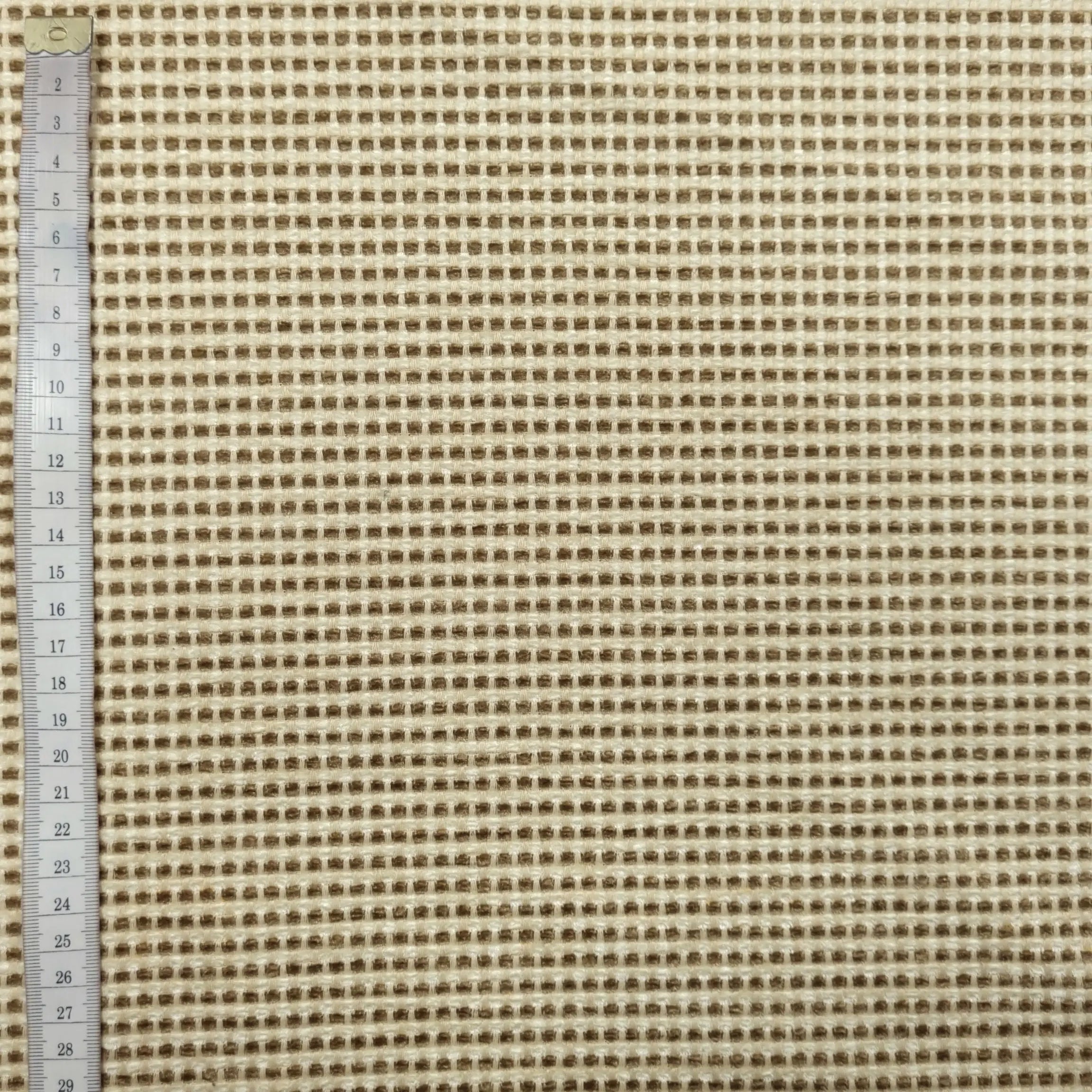 Polsterstoff kariert mit Fleckschutz CSM-STOFFE