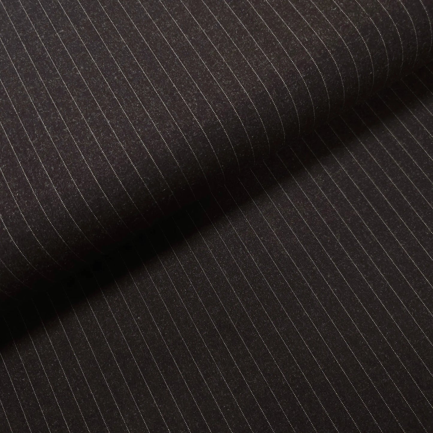 Polyester-, Baumwollstoff | braun | gestreift CSM-STOFFE