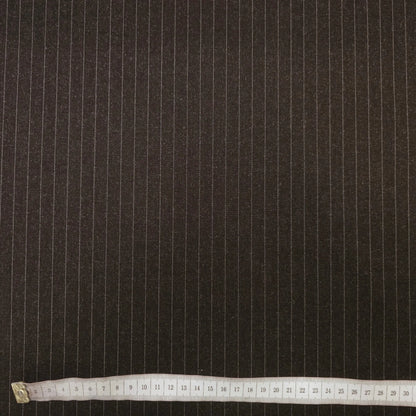Polyester-, Baumwollstoff | braun | gestreift CSM-STOFFE
