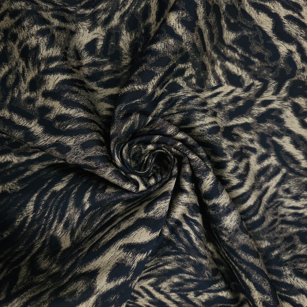 Polyesterstoff double face | Tiger/Leopard CSM-STOFFE