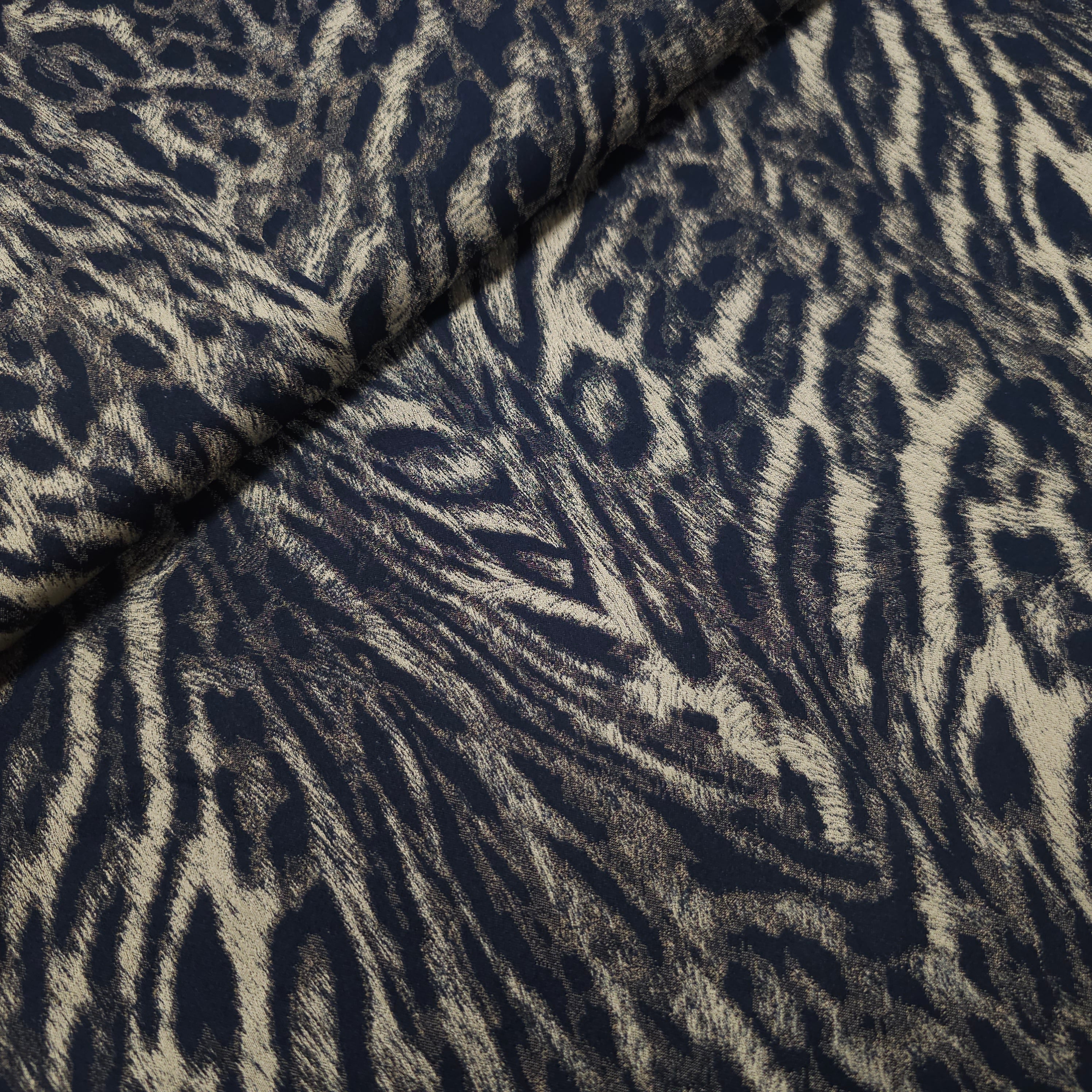 Polyesterstoff double face | Tiger/Leopard CSM-STOFFE