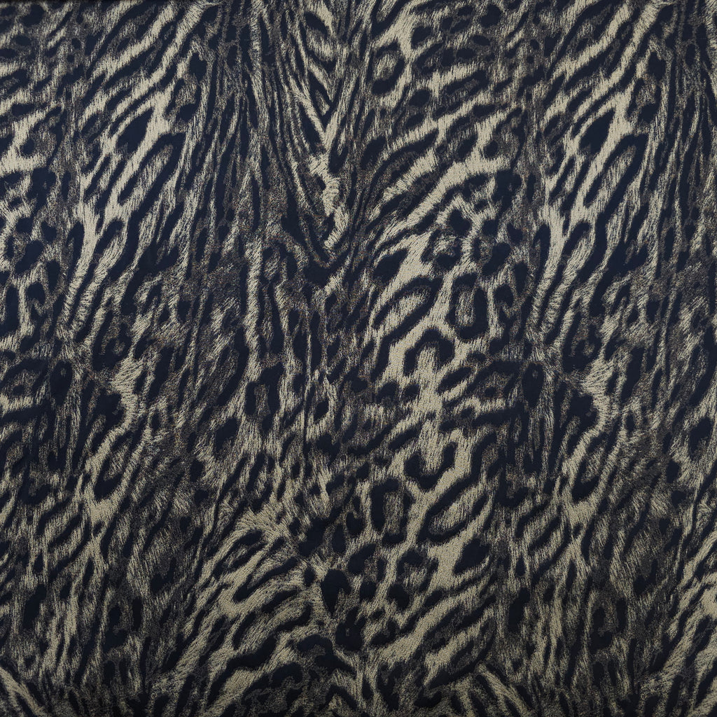 Polyesterstoff double face | Tiger/Leopard CSM-STOFFE