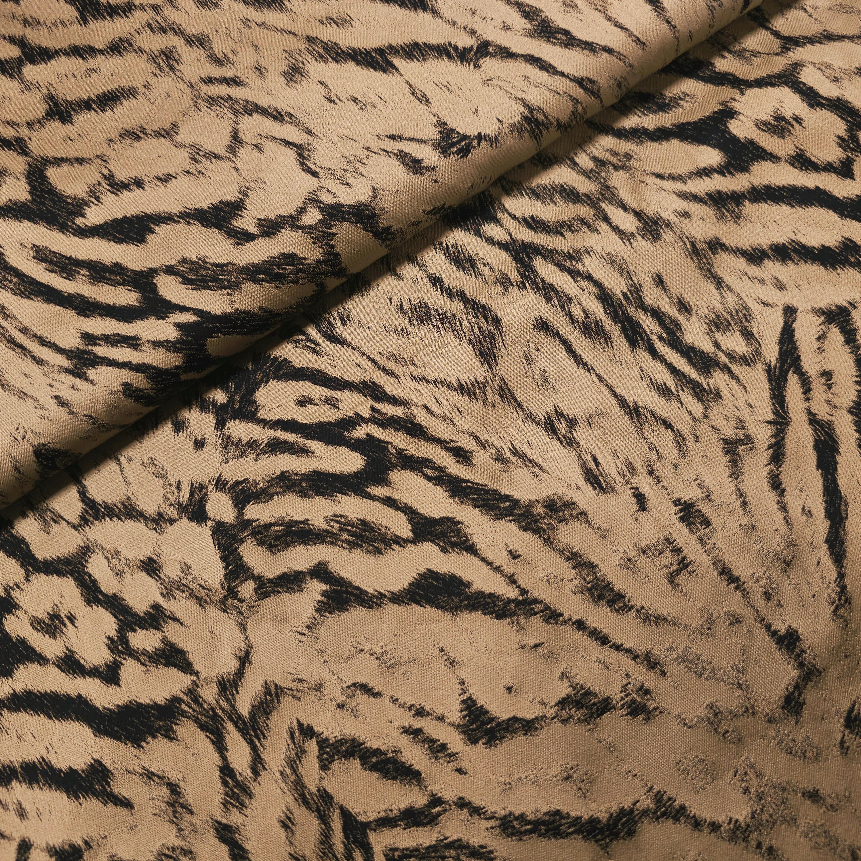 Polyesterstoff double face | Tiger/Leopard CSM-STOFFE