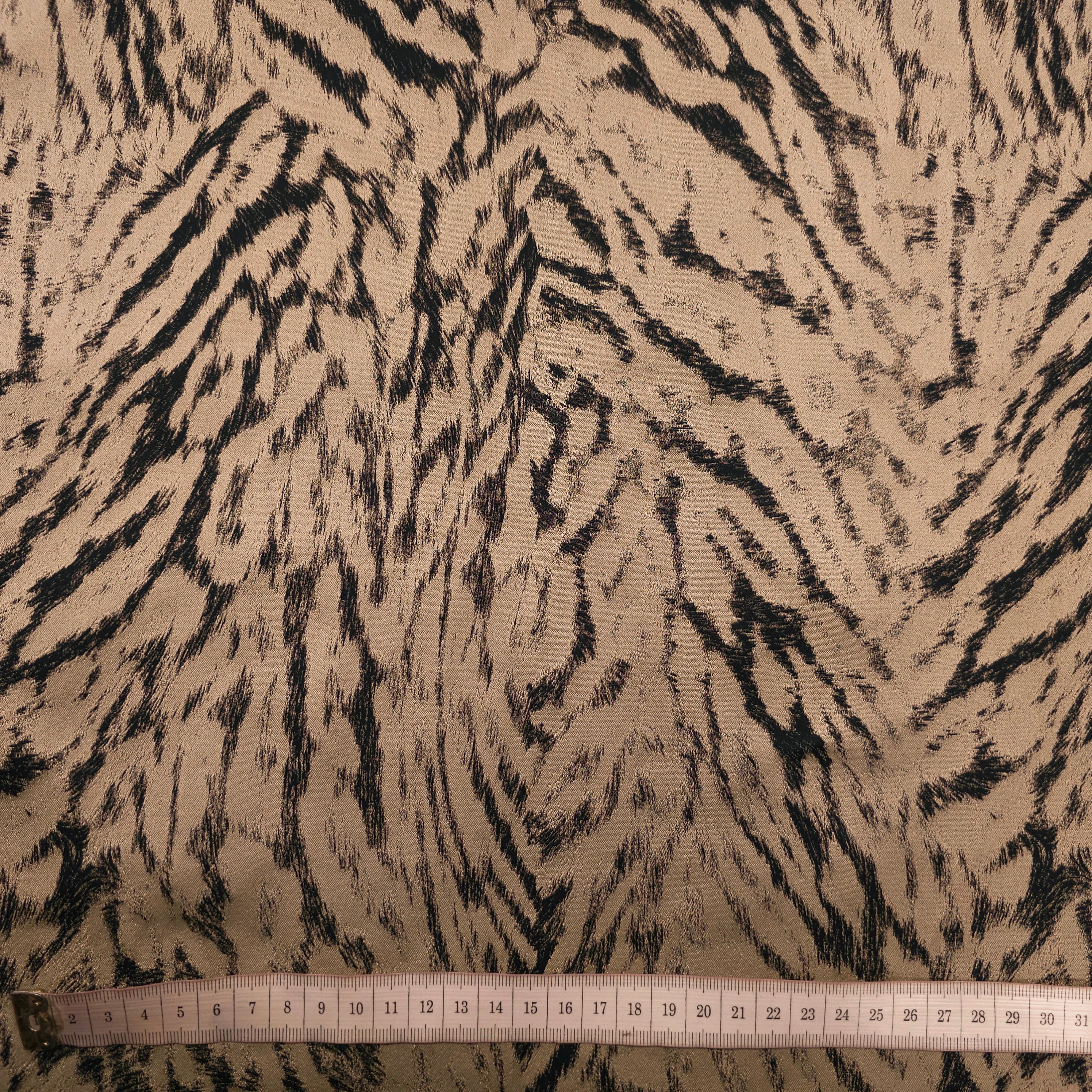 Polyesterstoff double face | Tiger/Leopard CSM-STOFFE