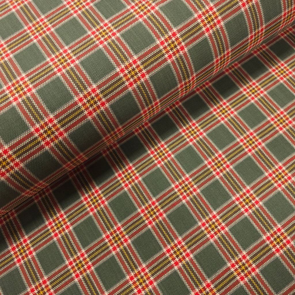 Polyesterstoff grün kariert CSM-STOFFE