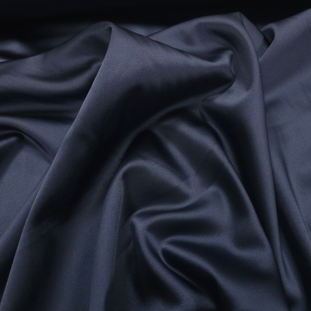 Premium Stretch Satin blau CSM-STOFFE