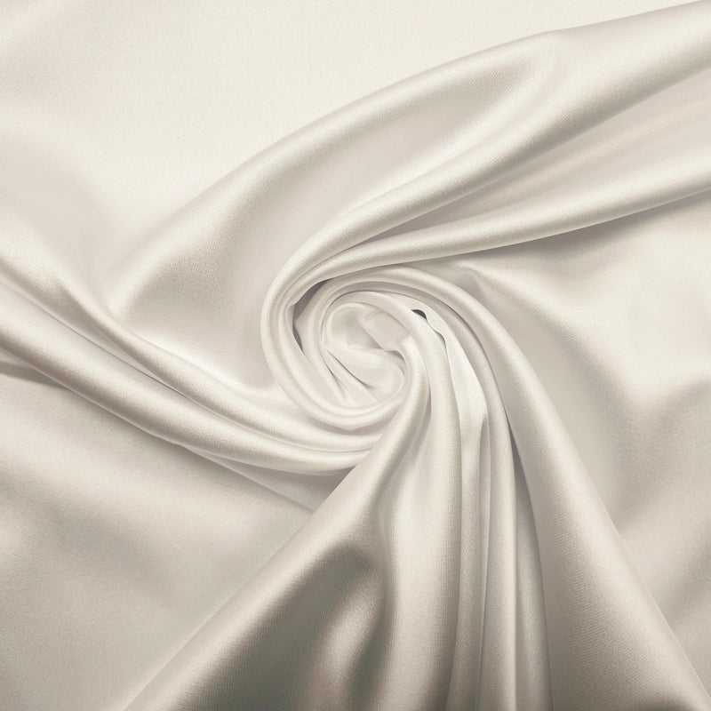 Premium Stretch Satin ecru CSM-STOFFE