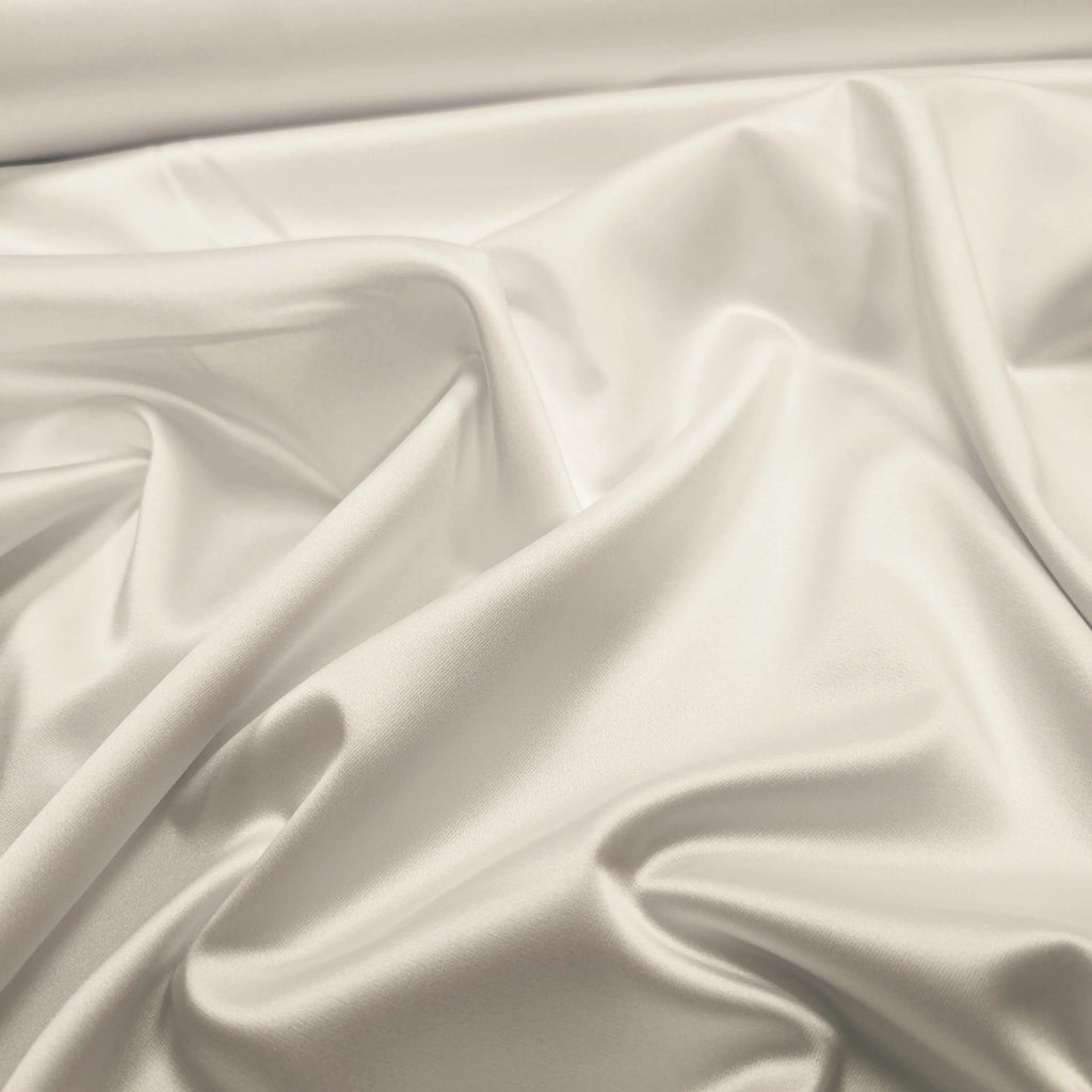 Premium Stretch Satin ecru CSM-STOFFE