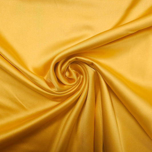 Premium Stretch Satin gelb CSM-STOFFE