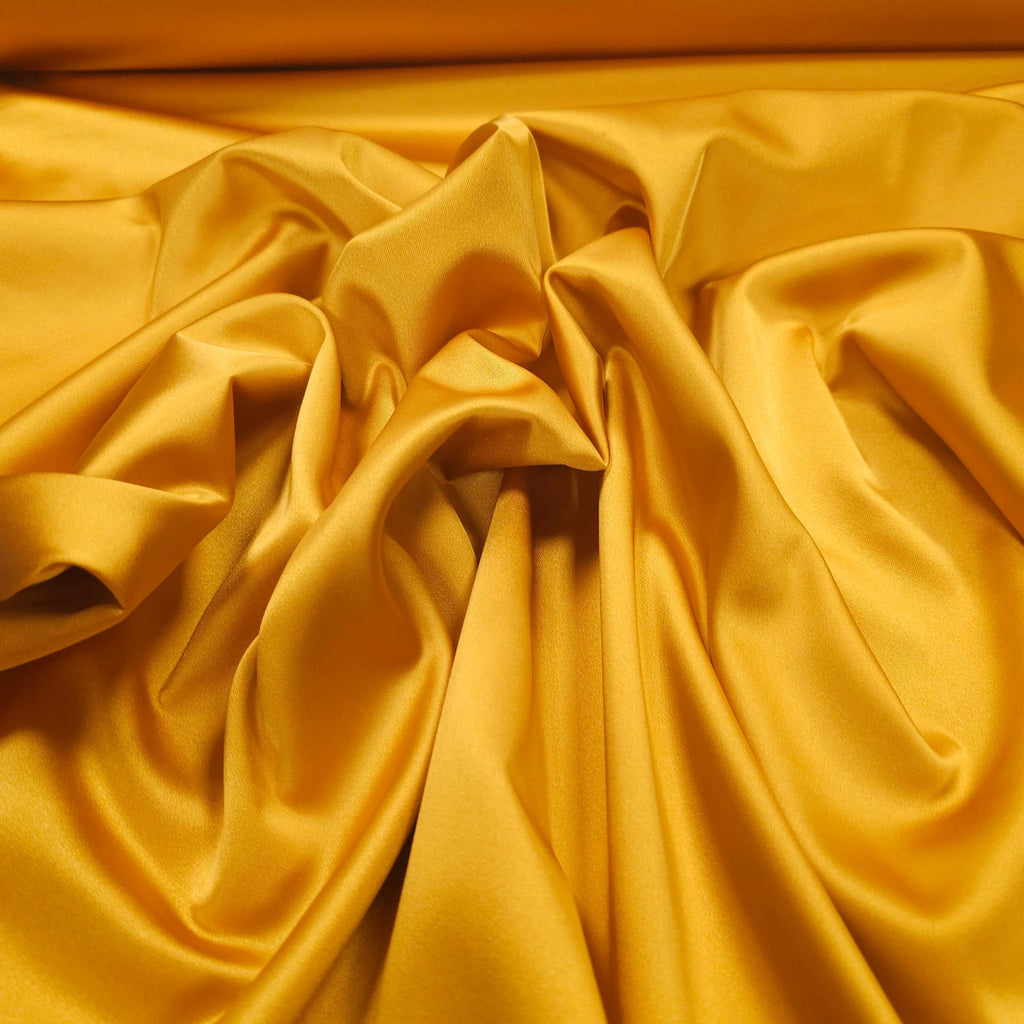 Premium Stretch Satin gold CSM-STOFFE
