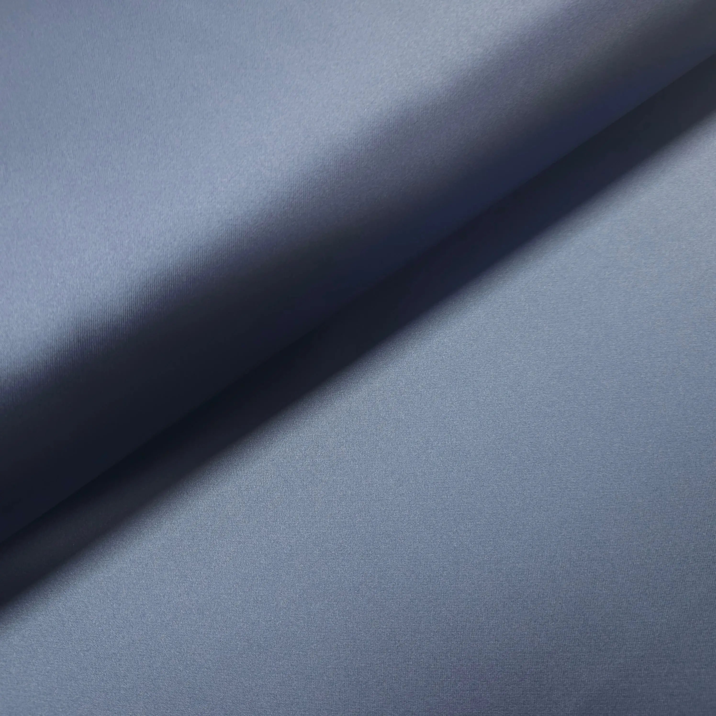 Premium Stretch Satin indigoblau CSM-STOFFE