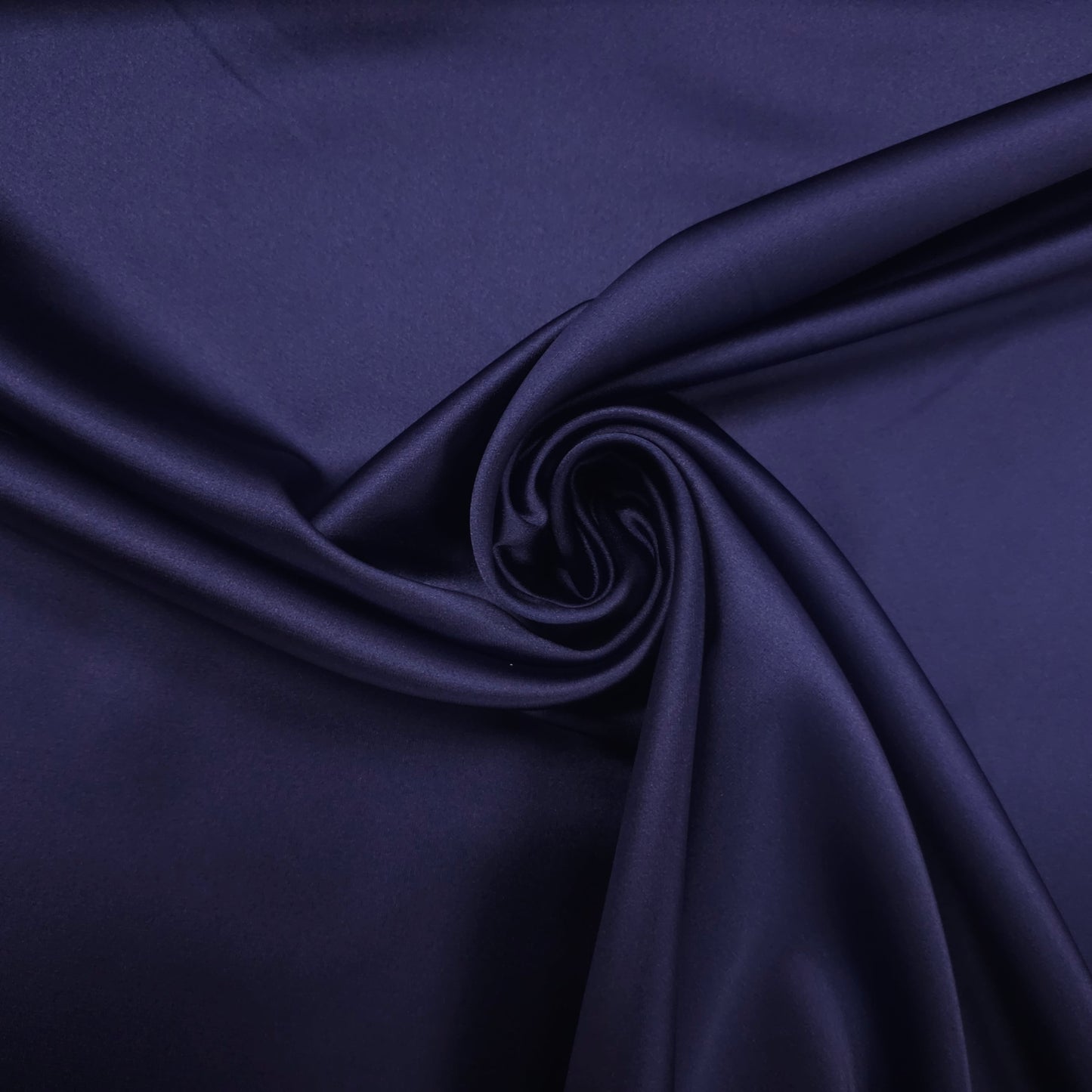 Premium Stretch Satin nachtblau CSM-STOFFE