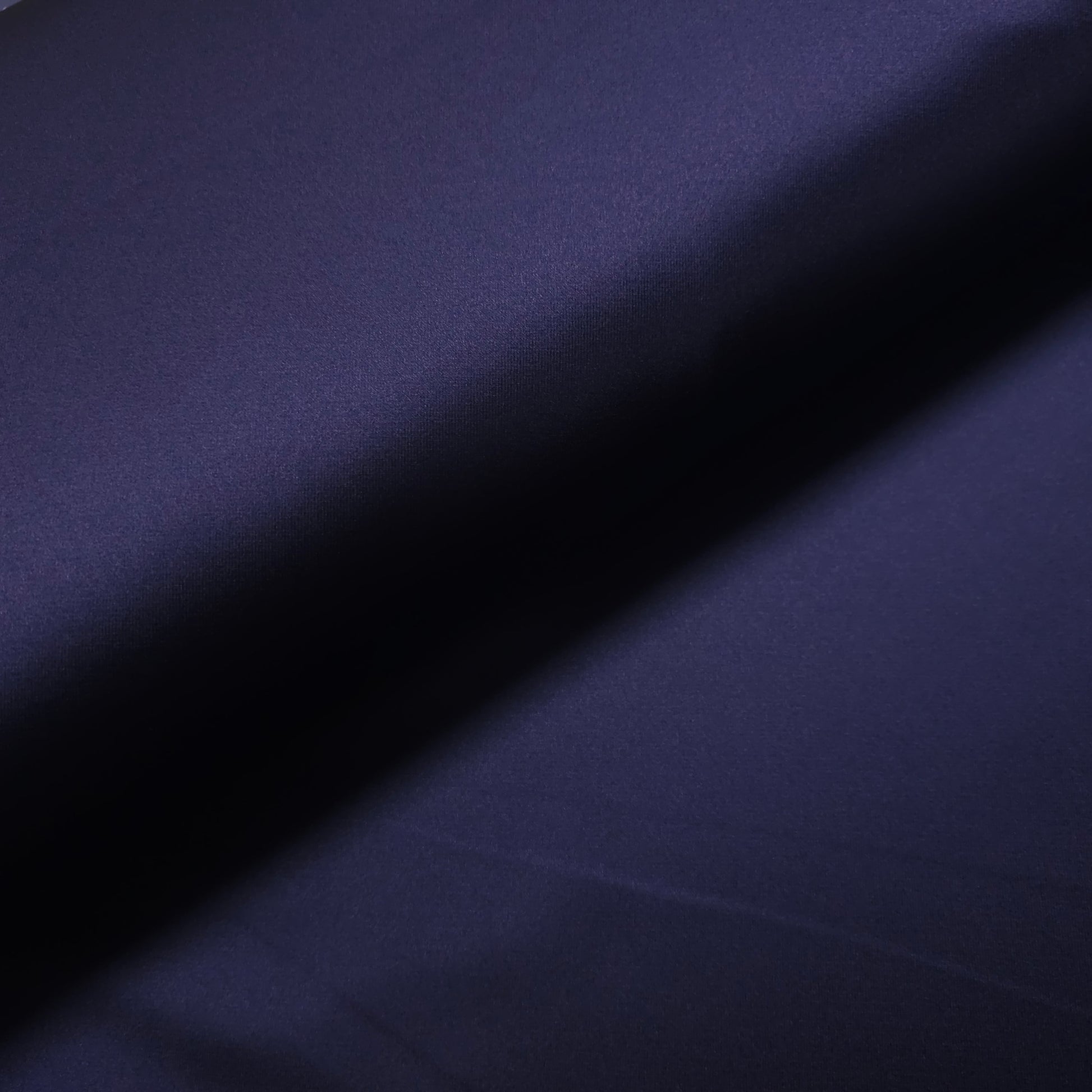 Premium Stretch Satin nachtblau CSM-STOFFE