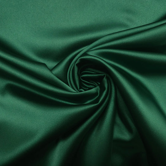 Premium Stretch Satin tannengrün CSM-STOFFE