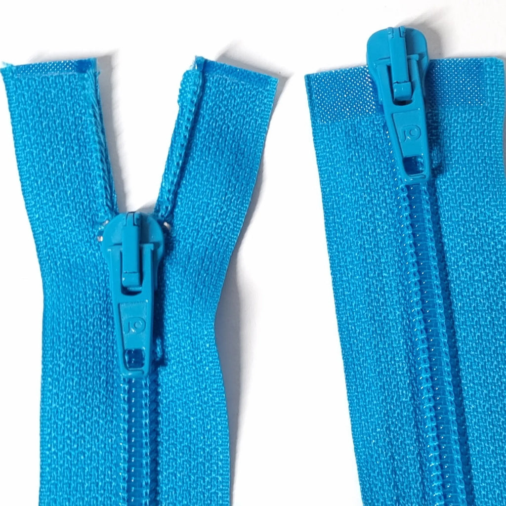 Prym | 2 Wege Reißverschluss teilbar | neonblau 60 cm CSM-STOFFE